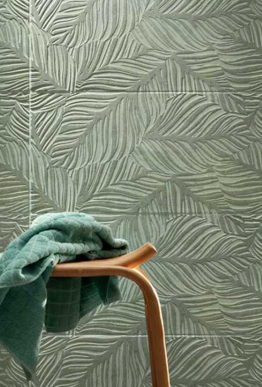 sophisticated leaf green luxury Tiles Fort Myers